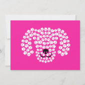 Invitation Drôle Chien Modèle photo Anniversaire Fête Invitat (Dos)