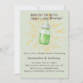 Invitation drôle de Baby Shower de Funny Brewing (Devant)