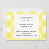 Invitation drôle de la Réunion de famille (Dos)