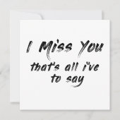 Invitation drôle de motivation que tu me manques dire (Devant)