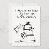 Invitation drôle de wedding shower pour des (Devant)