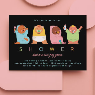 Invitation Drôle Derpy Babies