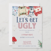 Invitation Drôle Doux moche Entreprise Fête de Noël (Devant)