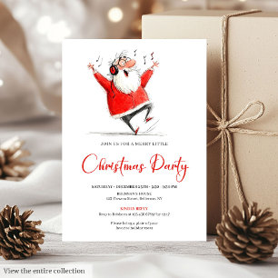 Invitation drôle et originale pour une fête de Noë