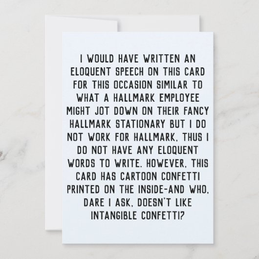 Invitation drôle fête anniversaire remise de diplôme (Devant)