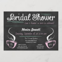 Drôle Fête des mariées de tableau de bord du café