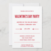 Invitation Drôle Heureuse Sainte-Valentin Mugshot Guilty Gira (Dos)