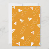 Invitation Drôle lunettes squelette Sushi fête d'Halloween (Dos)