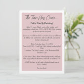 Invitation Drôle Parti de la retraite (Debout devant)