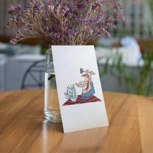 Invitation Drôle Plomber Débloquant Une Toilette