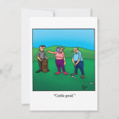 Invitation drôle pour une fête d'anniversaire de m (Devant)