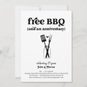 Invitation drôle pour une fête d'anniversaire de m (Devant)