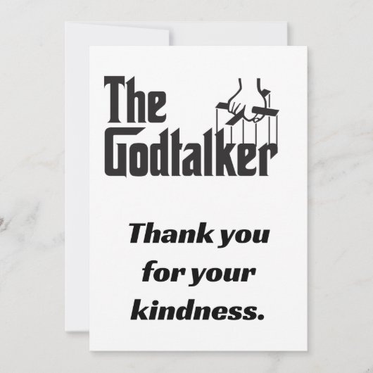 Invitation Drôle Pracher Ministre Pastor Parodie (Devant)