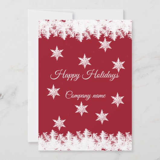 Invitation Drôle rennes Père Noël Noël (Dos)