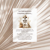 Invitation Drôle Skeleton d'automne - Rassemblement d'automne