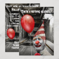 Drôle Trump en tant que Trumpwise le clown Hallowe