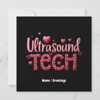 Invitation Drôle Ultrasound Tech Valentine's Day Ideas