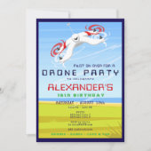 Invitation Drone Racing RC Sky Zone Anniversaire (Devant)