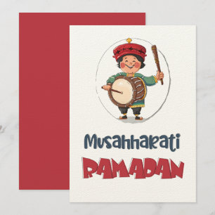 Invitation Drummer de Musahharati Ramadan Les rythmes de la