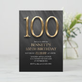 Invitation du 100e anniversaire (Debout devant)