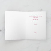 Invitation du 100e anniversaire (Intérieur)