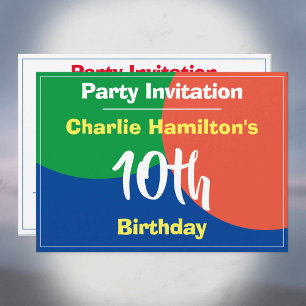 Invitation du 10e anniversaire