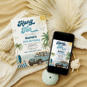 Invitation du 10e anniversaire de surf - Hang Ten