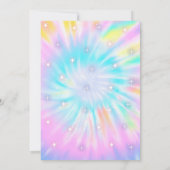 Invitation du 10e anniversaire Peace Out Chiffres (Dos)