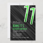 Invitation du 11e anniversaire des garçons moderne (Devant)