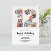 Invitation du 12e anniversaire - Numéro 12 (Debout devant)
