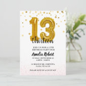 Invitation du 13e anniversaire Treize Invitations (Debout devant)