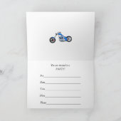 Invitation du 20e anniversaire de Flaming Motorcyc (Intérieur)