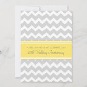 Invitation du 20e anniversaire de Yellow Grey Chev (Devant)