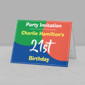 Invitation du 21e anniversaire
