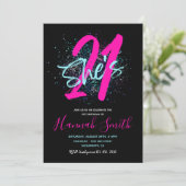 Invitation du 21e anniversaire | 21e anniversaire (Debout devant)