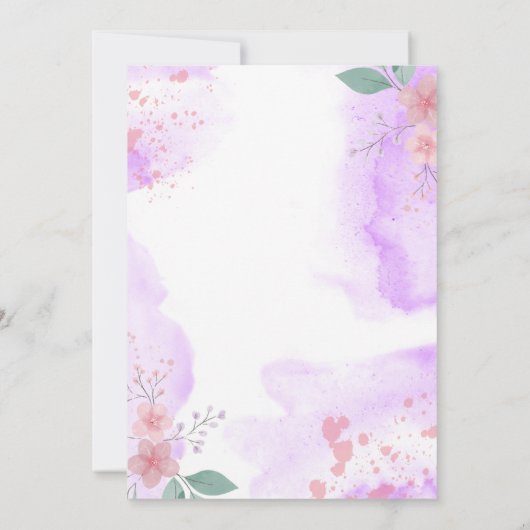 Invitation du 22e anniversaire (Dos)