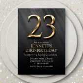 Invitation du 23e anniversaire