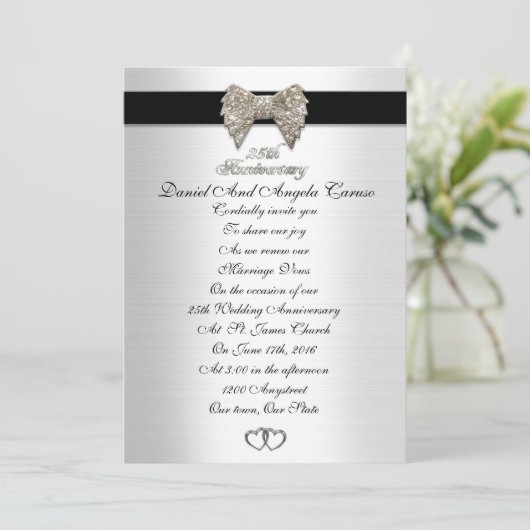 Invitation du 25e anniversaire (Debout devant)