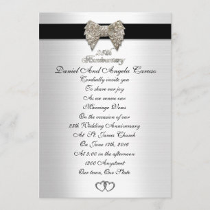 Invitation du 25e anniversaire