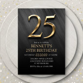 Invitation du 25e anniversaire