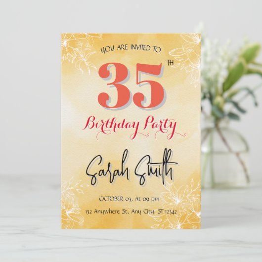 Invitation du 25e anniversaire (Debout devant)