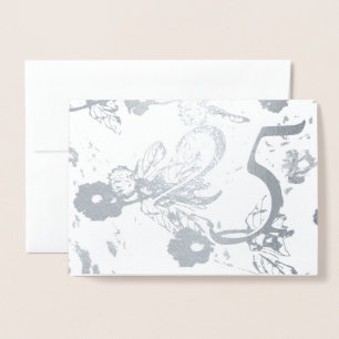 Invitation du 25e anniversaire du Mariage d'argent