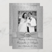 invitation du 25e anniversaire - N'UTILISEZ PAS DE (Devant / Derrière)