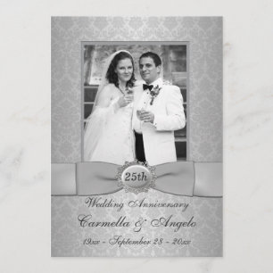 invitation du 25e anniversaire - N'UTILISEZ PAS DE