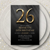 Invitation du 26e anniversaire