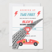 Invitation du 2e anniversaire (Devant)