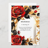 Invitation du 30e anniversaire (Devant / Derrière)