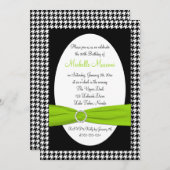 Invitation du 30e anniversaire de Black and White (Devant / Derrière)