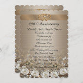 Invitation du 30e anniversaire de la fête (Devant / Derrière)