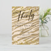 Invitation du 30e anniversaire sauvage (Debout devant)